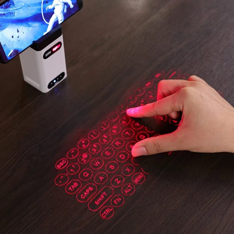 Bluetooth Virtual Laser Keyboard Wireless Projection